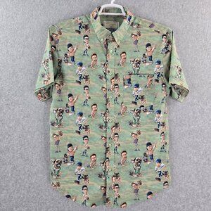 RSVLTS X The Sandlot Shirt Mens Medium Kunuflex Performance Baseball Movie Print